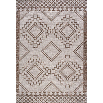Marokko Diamond Tribal Medallion Indoor/outdoor Area Rug